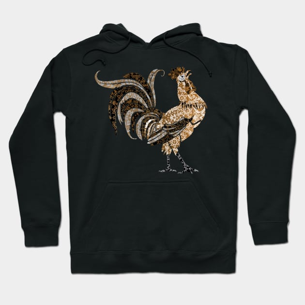 Le Coq Gaulois (The Gallic Rooster) Hoodie by Diego-t